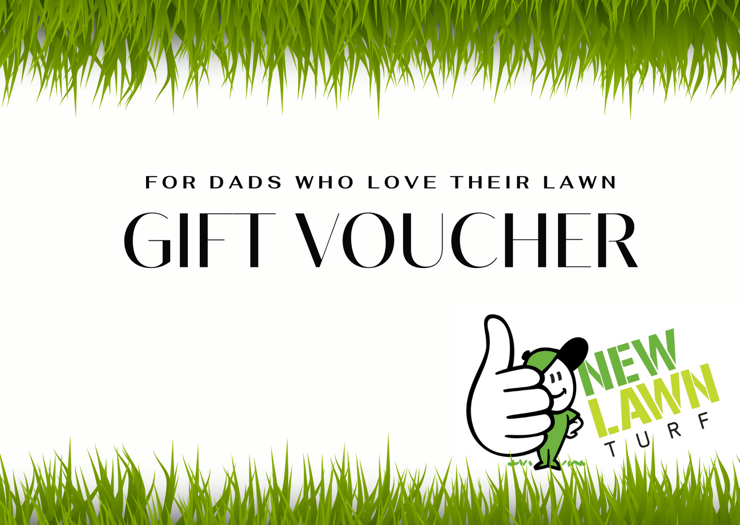 New Lawn Turf Gift Voucher